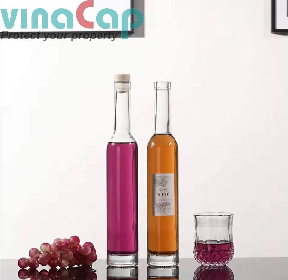 Chai Rượu Tròn Cổ Cao 200-375-500-750ML