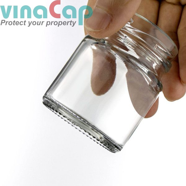 HŨ THỦY TINH 45ML NẮP VẶN THIẾC - Đựng Yến, Mật Ong, Gia Vị - Ảnh 4