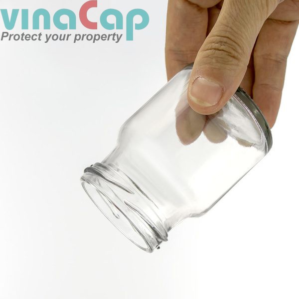 HŨ THỦY TINH 70ML NẮP VẶN THIẾC - Đựng Yến, Mật Ong, Gia Vị - Loại 2 - Ảnh 5