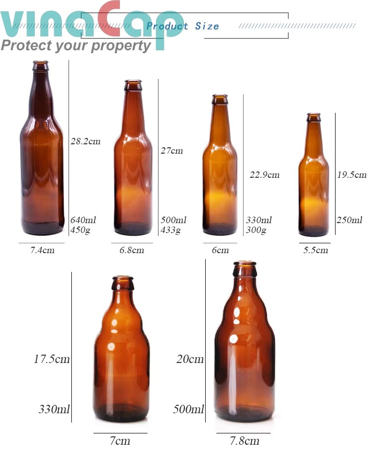 Chai Bia 250ml - 330ml - 500ml - 650ml - 1.000ml - Ảnh 2